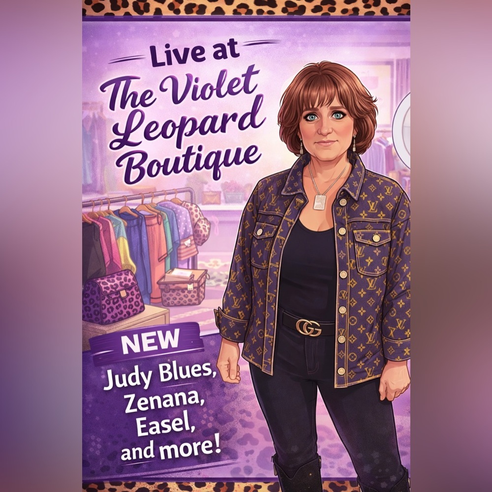 💜🐆I’M LIVE! ANNALEES63, Boutique Spring Shopping and Share Show !!💜🐆 - Picture 16 of 17